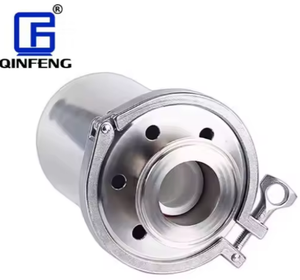 Katup pelepasan udara baja tahan karat sanitasi kualitas tinggi, Respirator sirkulasi untuk sistem higienis & aplikasi kelas makanan - Product Image 6