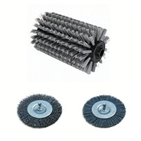 Vertak 20V Balai sans fil pour sols et brosse à mauvaises herbes pour trottoirs 2 en 1 Brosse électrique multi-usages Brosse de nettoyage de surface de sol en plastique pour joints