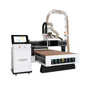 Trocador automático de ferramentas 3 eixos ATC cnc roteador 1325 1530 armário de cozinha de madeira que faz a máquina preço de máquinas para trabalhar madeira