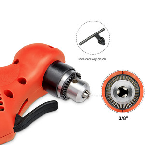 Perceuse électrique 120V 3,8A, <span class=keywords><strong>tournevis</strong></span> électrique à angle de 55 degrés - Product Image 6