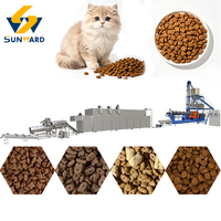Machine automatique de fabrication d'aliments pour animaux de compagnie, extrudeuse d'aliments pour poissons, extrudeuse d'aliments pour chats, extrudeuse d'aliments pour chiens, extrudeuse de granulés d'aliments flottants pour poissons