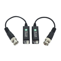Amplificateur de signal de sécurité CCTV, câble coaxial, émetteur vidéo, balun, protection contre la foudre, transmission vidéo balun