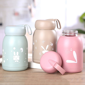 350ml Chất lượng cao nóng và lạnh uống thể thao chai thủy tinh trắng hồng xanh xanh Silicone cao su trường hợp với nắp nhựa - Product Image 3