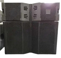 Dragonstage Sistema de altavoces PA de matriz de línea de alta directividad de 3 vías, sistema de sonido para hotel, club nocturno, sistema de sonido