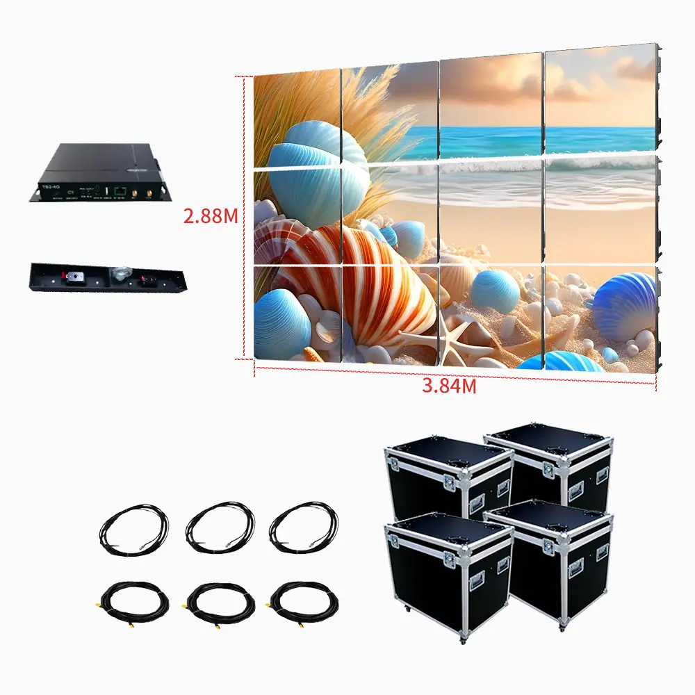P4 P6.67 P8 P10 Rental LED Screen Outdoor Indoor Event Stage Background Backdrop Video Wall Pantalla