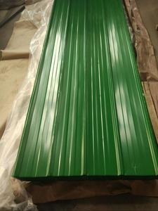 Lembaran Atap Baja Bergelombang Warna Baja dengan Galvanisasi Seng untuk Aplikasi Dinding Bangunan, Dijual Murah - Product Image 2