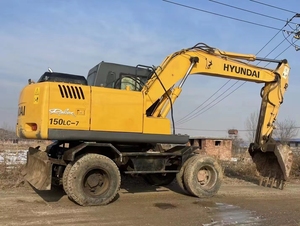 Used Korea Hyundai 15t 150LC-7 Used <b>Machinery</b> 215LC-7 225LC-7 210LC-7 Hyundai 150lc 210w <b>Excavator</b> Used Wheeled Construction - Product Image 3