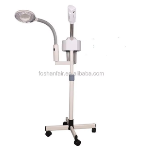 Vaporisateur facial 2-en-1 chaud/froid à l'ozone avec lampe grossissante 5X, vaporisateur professionnel pour salon, sauna, spa - Product Image 4
