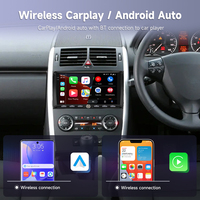 Podofo pour mercedes-benz B200 2008-2011 9 ''4 + 64G autoradio pour auto sans fil CarPlay/Android Auto Piano clé GPS WIFI vente en gros