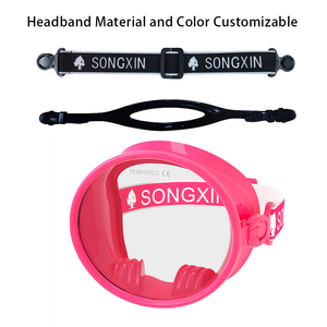 Maschera Subacquea Integrale in Silicone con Ampia Visuale Ovale, la Più Venduta in Fabbrica, per Immersioni e Pesca Subacquea - Product Image 3