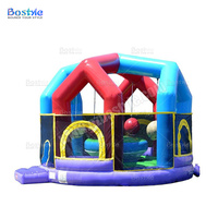 Arenes de combat gonflables en PVC robuste de 0,55 mm pour jeux sportifs multijoueurs en centre commercial, parc, festival
