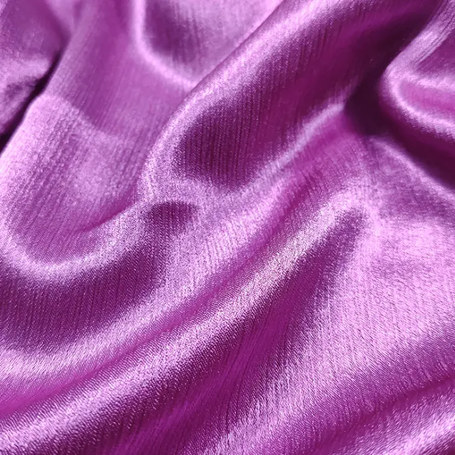 costume satin fabric/silk satin fabrics/pink satin robe fabric