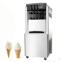 Nouvelle Machine à Glace Portable 220V avec Roues, pour Farine et Matières Premières, Usage Commercial, Haute Productivité, Événements Extérieurs, Déplacement Facile, Stable