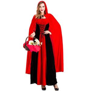 <span class=keywords><strong>Disfraz</strong></span> Medieval <span class=keywords><strong>de</strong></span> The Vampire Diaries para <span class=keywords><strong>Mujer</strong></span>, <span class=keywords><strong>Disfraz</strong></span> <span class=keywords><strong>de</strong></span> <span class=keywords><strong>Caperucita</strong></span> <span class=keywords><strong>Roja</strong></span> para Fiesta <span class=keywords><strong>de</strong></span> Halloween, Cosplay, <span class=keywords><strong>Disfraz</strong></span> Elegante - Product Image 4