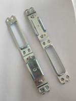 Iron Screw Installation Fasteners Steel Latch Strike Plate Mortise Door Lock Use It with Pvc Doors and Aluminum Doors