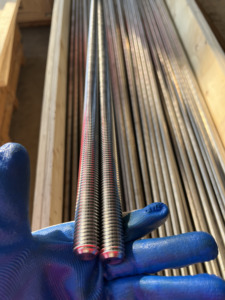 Parafuso de Aço Inoxidável de Alta Resistência com Rosca Completa, Barra de Rosca - Product Image 6