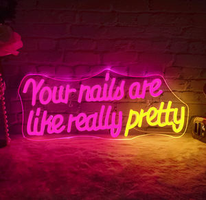 Enseigne de chat de cow-boy néon LED 5V personnalisée pour librairies et chambres à coucher diverses décorations de fête dans un corps de lampe en plastique - Product Image 1