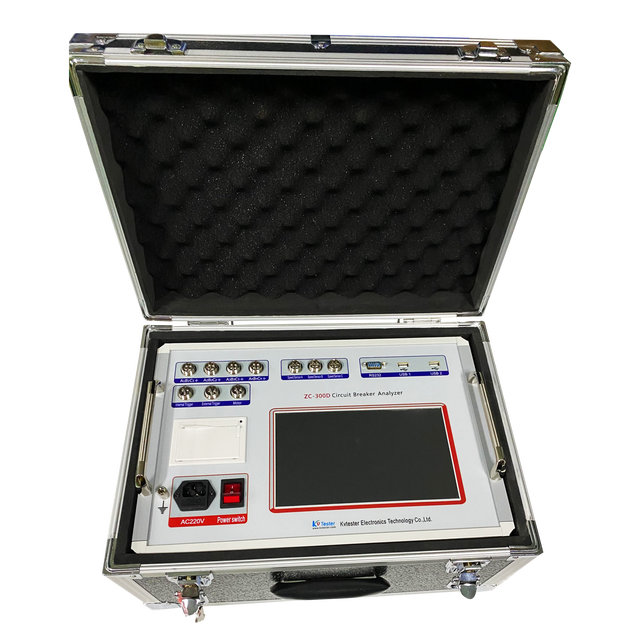 Circuit Breaker Analyzer With 3 Sensors