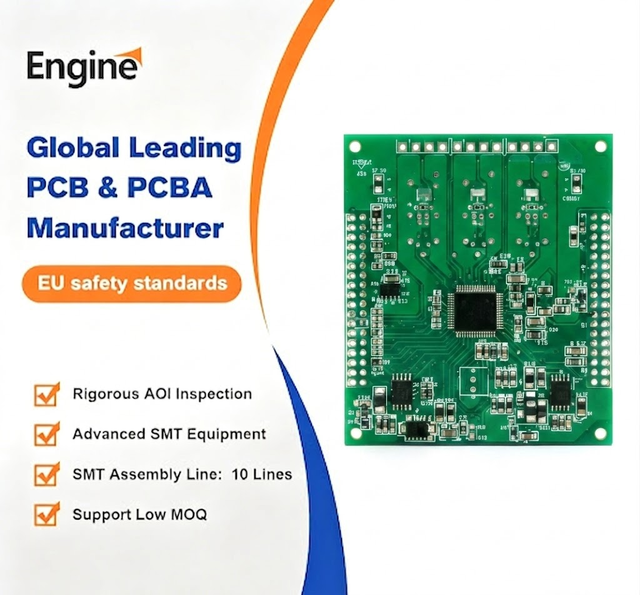 Custom 1.6mm Fr4 PCB Circuit Board HDI Home Appliance PCBA Manufactured in China
