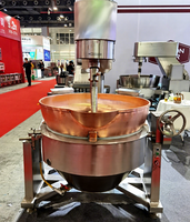 Mélangeur planétaire réglable 0-29 tr/min avec cuve intérieure en cuivre T2 pour sirop de bonbons – Prix usine, vente chaude | Bouilloire mélangeuse de cuisine