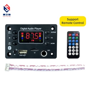 สายการ์ดเสียง Mp3 เครื่องเล่นบลูทูธ Pl ลําโพงขนาดเล็กการ์ดอิเล็กทรอนิกส์การ์ดลําโพง Tr-12 SFD-124M1.0BT คาราโอเกะ <span class=keywords><strong>MIC</strong></span> - Product Image 1