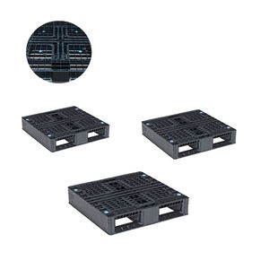 Palette en plastique industrielle HT-040 de grande taille avec une capacité de charge statique de 13 227 lb, normes de haute qualité assurant une livraison rapide - Product Image 1