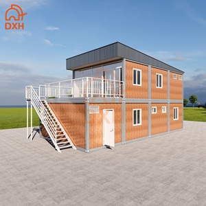 Dxh Nhà Máy Tùy Chỉnh Prefab Xây Dựng Đúc Sẵn Modular Container Nhà Cho Đường Sắt Trạm Xe Buýt Phòng Chờ Phòng Chờ - Product Image 1