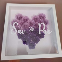 Cadre photo en bois naturel et laiton de style moderne et créatif pour fleurs et portraits, décoration d'intérieur, cadeau