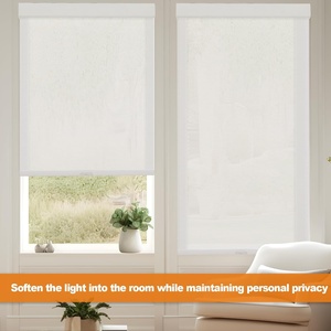 Persilux High Quality Cordless Roller <strong>Blind</strong> Handle Control Perfect Fit <strong>Wide</strong> Blade Built-In <strong>Blinds</strong> for Windows - Product Image 5