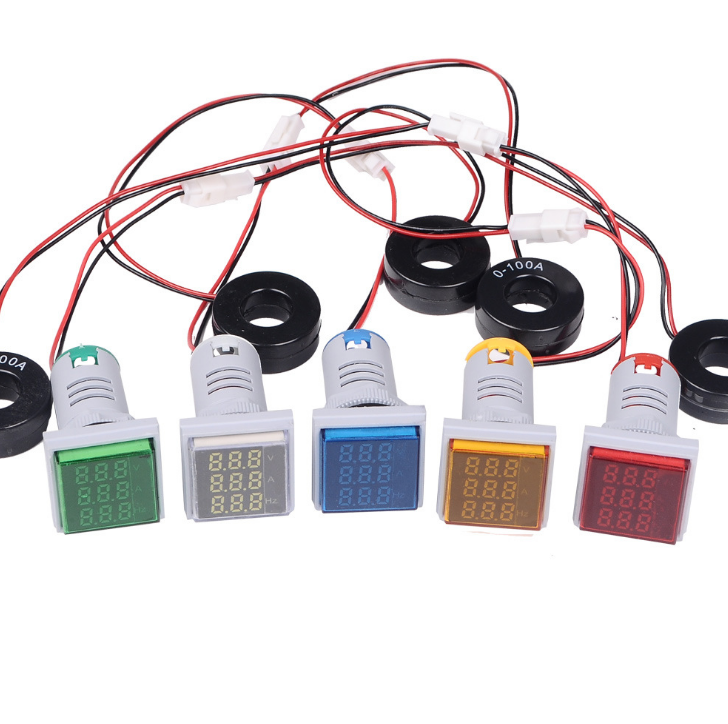 Fafeicy Digital-Multimeter AD112-22 – Misst AC-Spannung (60-500V), Strom (0-100A) & Frequenz (20-75 Hz)