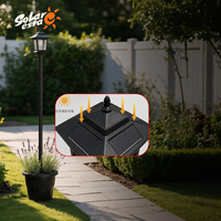 ESRA 05J Guirlandes solaires de Noël LED étanches IP44 pour usage extérieur en jardin