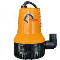 Pompe à eau de cale marine submersible micro-électrique solaire jaune basse pression 12V/24V certifiée CE BL-50