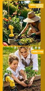 Motoculteur portatif électrique <span class=keywords><strong>à</strong></span> <span class=keywords><strong>batterie</strong></span> lithium-ion pour jardin et bonsaï, largeur de travail 128 mm - Product Image 4