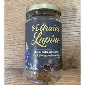 Anterivo Voltruer Alternativa al Café de Lupin, 125g, Frasco de Vidrio con Tapa, Contenedor de Almacenamiento Ecológico, Forma Redonda - Product Image 1