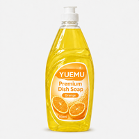 Liquide vaisselle orange 500 ml, dégraissant puissant, marque privée, OEM, vente en gros, détergent pour la cuisine