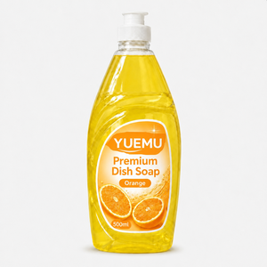 Liquide vaisselle orange 500 ml, dégraissant puissant, marque privée, OEM, vente en gros, détergent pour la <span class=keywords><strong>cuisine</strong></span> - Product Image 1