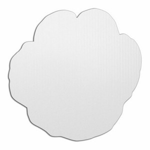 ป้ายไวนิลรูปอุ้งเท้ากันน้ำสำหรับติดตั้งภายนอกอาคาร พิมพ์โลโก้ตามสั่ง (23 1/2"x23 1/2") - Product Image 5