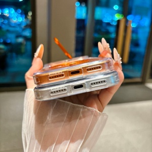 เคสโทรศัพท์มือถือแบบใสแม่เหล็กใหม่สำหรับ iPhone 18 12 13 17 Pro Max 14 15 16 Plus พร้อมขายึดเลนส์ ป้องกันฝาหลัง - Product Image 4