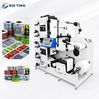 Machine d'impression flexographique multifonctionnelle haute vitesse 100 m/min 5 couleurs pour film/papier