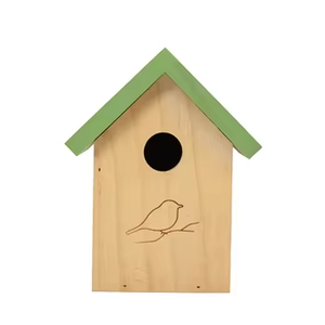 Houten <span class=keywords><strong>Mini</strong></span> Vogelhuis Outdoor Vogelhuisvoeders Voor Tuin - Product Image 6