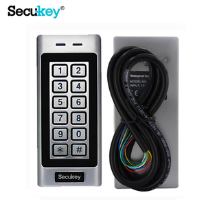 Secukey 24V Ac Dc Ip66 Outdoor Metalen Digitaal Deurslot <span class=keywords><strong>Rfid</strong></span> Kaartlezer Toetsenbord Toegangscontrole Met Wiegand 26Bits - Product Image 6