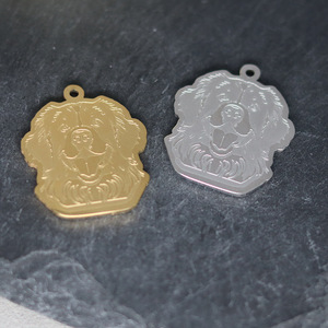 Qiandis <span class=keywords><strong>Terre</strong></span>-<span class=keywords><strong>Neuve</strong></span> Chien Animal Collier Pour Dames Et Filles Comme Un Pet PenantDIY Accessoire - Product Image 5