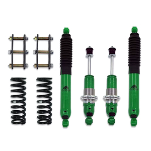 Bộ giảm xóc xe hơi NAVARA 4x4, chất lượng cao, màu xanh đen, giảm chấn 9 cấp độ điều chỉnh, Keazet Front Rear. - Product Image 2