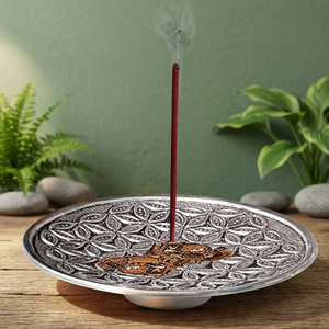 <b>Top</b> Selling Traditional Diwali Gift Candle Jar Metal Handmade Kuber Agarbatti Stand Luxury Wood Weddings <b>Easter</b> Religious Puja - Product Image 3