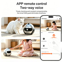 Robot de IA Ecológico con Láser, Juguete para Mascotas, Compañero con Voz Bidireccional, Control Remoto por APP, Recarga Automática, Seguimiento Inteligente para Toda la Casa