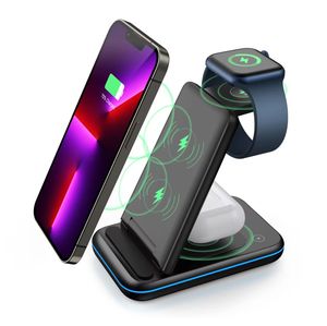 <span class=keywords><strong>Meilleur</strong></span> <span class=keywords><strong>chargeur</strong></span> sans fil rapide 15W à double bobine <span class=keywords><strong>3</strong></span> <span class=keywords><strong>en</strong></span> <span class=keywords><strong>1</strong></span> pour AirPods Samsung pour <span class=keywords><strong>Apple</strong></span> Watch Phone - Product Image 2