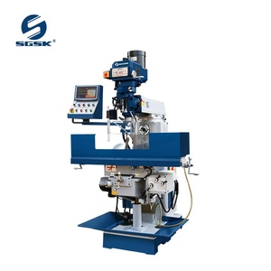 Fresadora de torreta SGSK Fresadora de velocidad variable Fresadora y perforadora ZX6350T para tipo industrial - Product Image 1