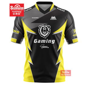 2021 Top Quality <strong>Custom</strong> <strong>Gaming</strong> Esports <strong>Jersey</strong> Quick Dry Esports T-shirt - Product Image 3