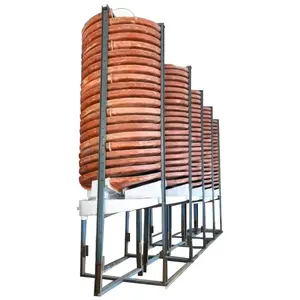 Gravity Gold Spiral Chute Spiral Separator Mineral Processing Concentrator