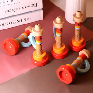 Trompette en bois en gros pour enfants – Instrument de musique jouet - Product Image 2